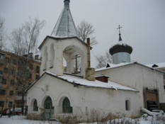 Ancient church in Pskov city.