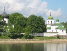 The ancient Saviour Mirozhsky Monastery. Cathedral of the Transfiguration