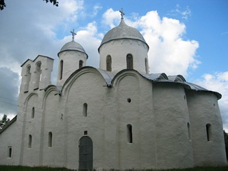 Pskov. John the Baptist's Nativity Cathedral.