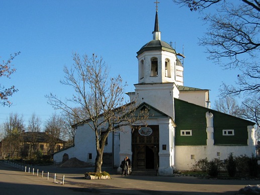 "Wet St. Elijah's" Church in Pskov city