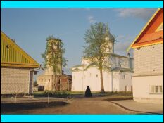 Собор Иоанно - Богослова в Крыпецком монастыре. Псковская область.