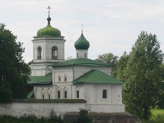 Мирожский монастырь. Спасо - Преображенский собор 